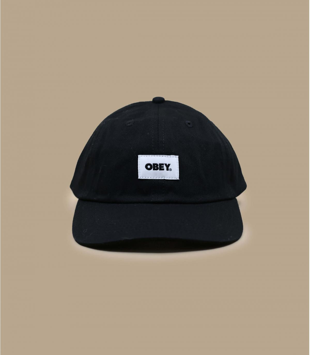 Bold Label Organic 6 Panel black Obey